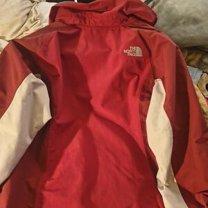 The North Face Crimson and Ivory Jacket
